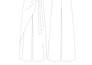 create professional fashion flat sketches technical drawings